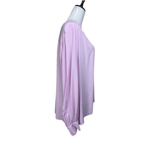 Banana Republic Women's Pink Tunic Sz XL Button Up Long Sleeve Dressy Career - Picture 3 of 11